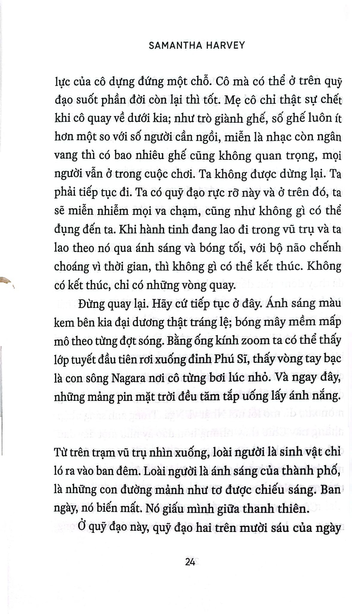 Quỹ Đạo - Samantha Harvey