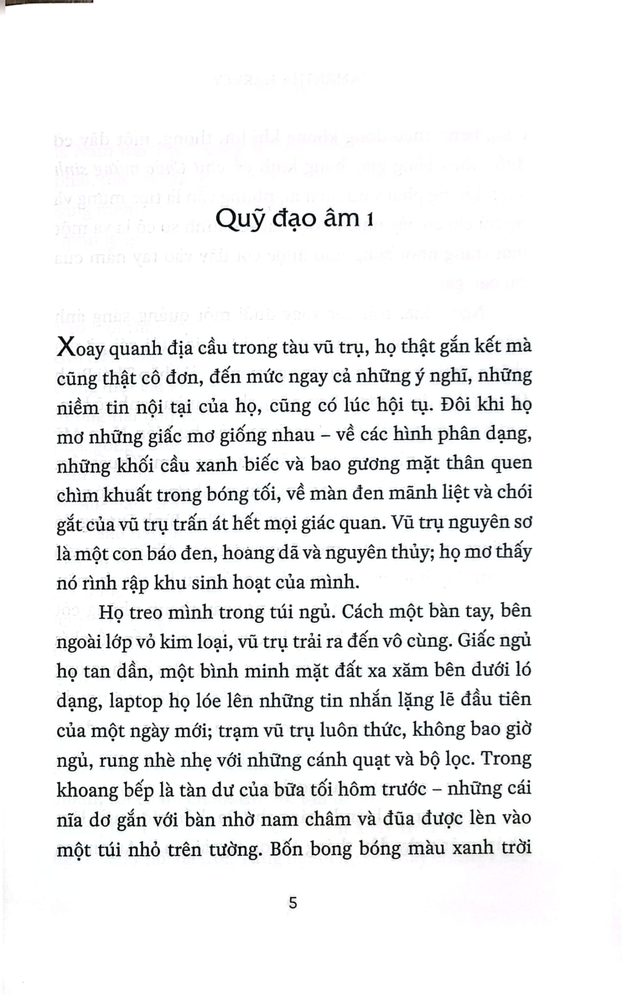 Quỹ Đạo - Samantha Harvey