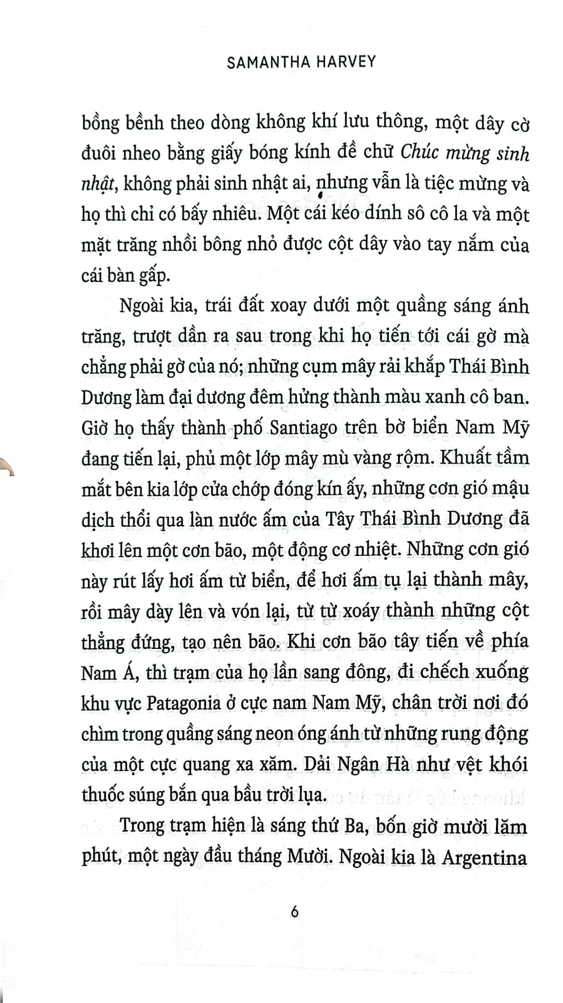 Quỹ Đạo - Samantha Harvey