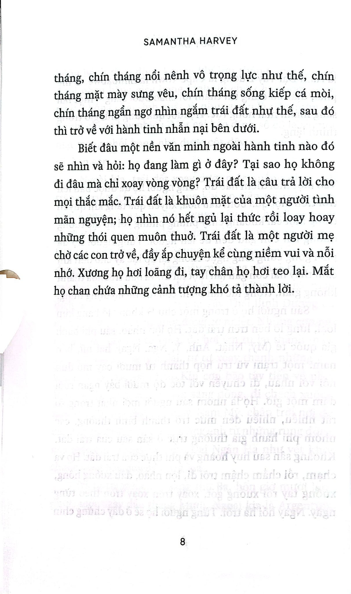 Quỹ Đạo - Samantha Harvey