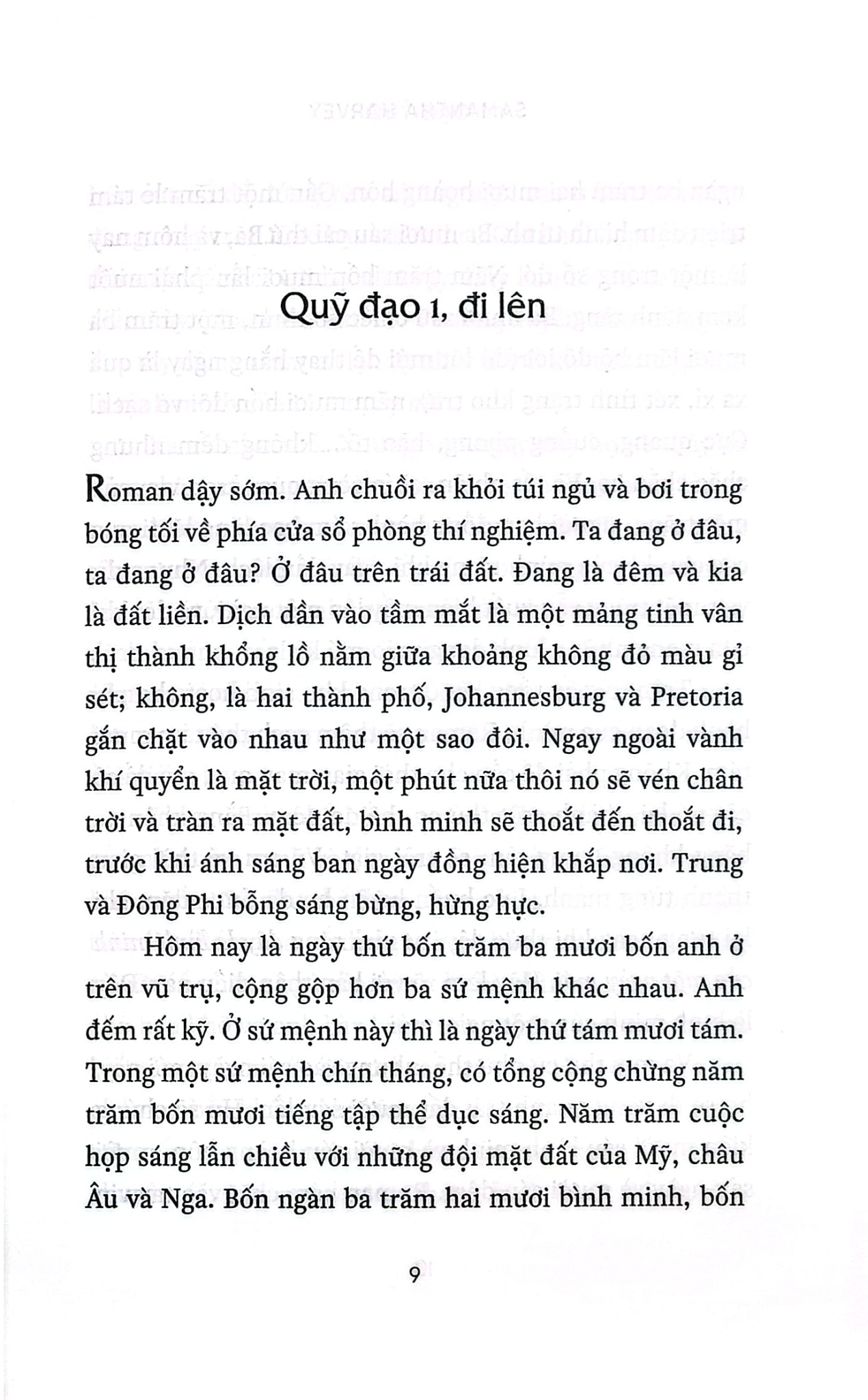 Quỹ Đạo - Samantha Harvey