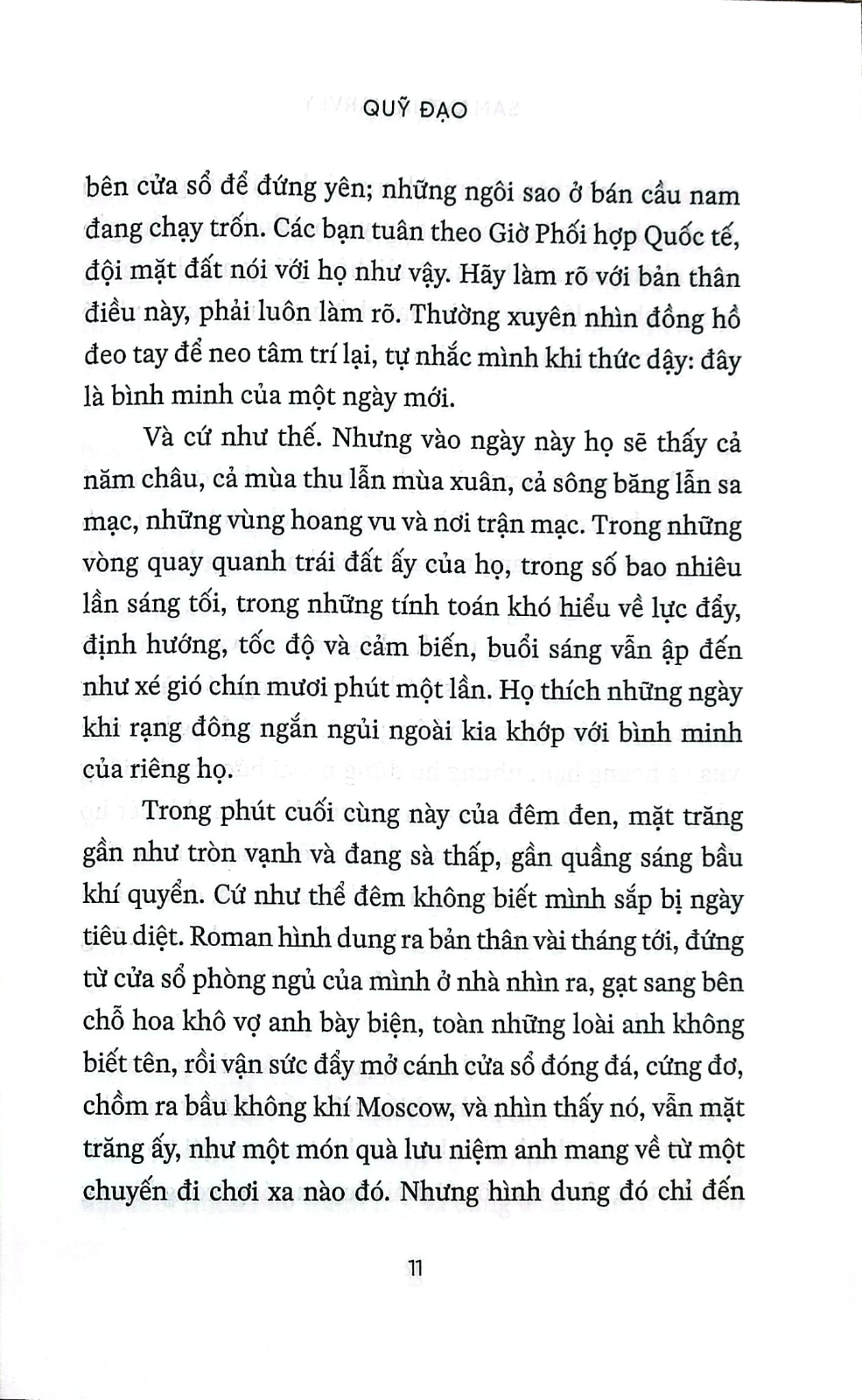 Quỹ Đạo - Samantha Harvey