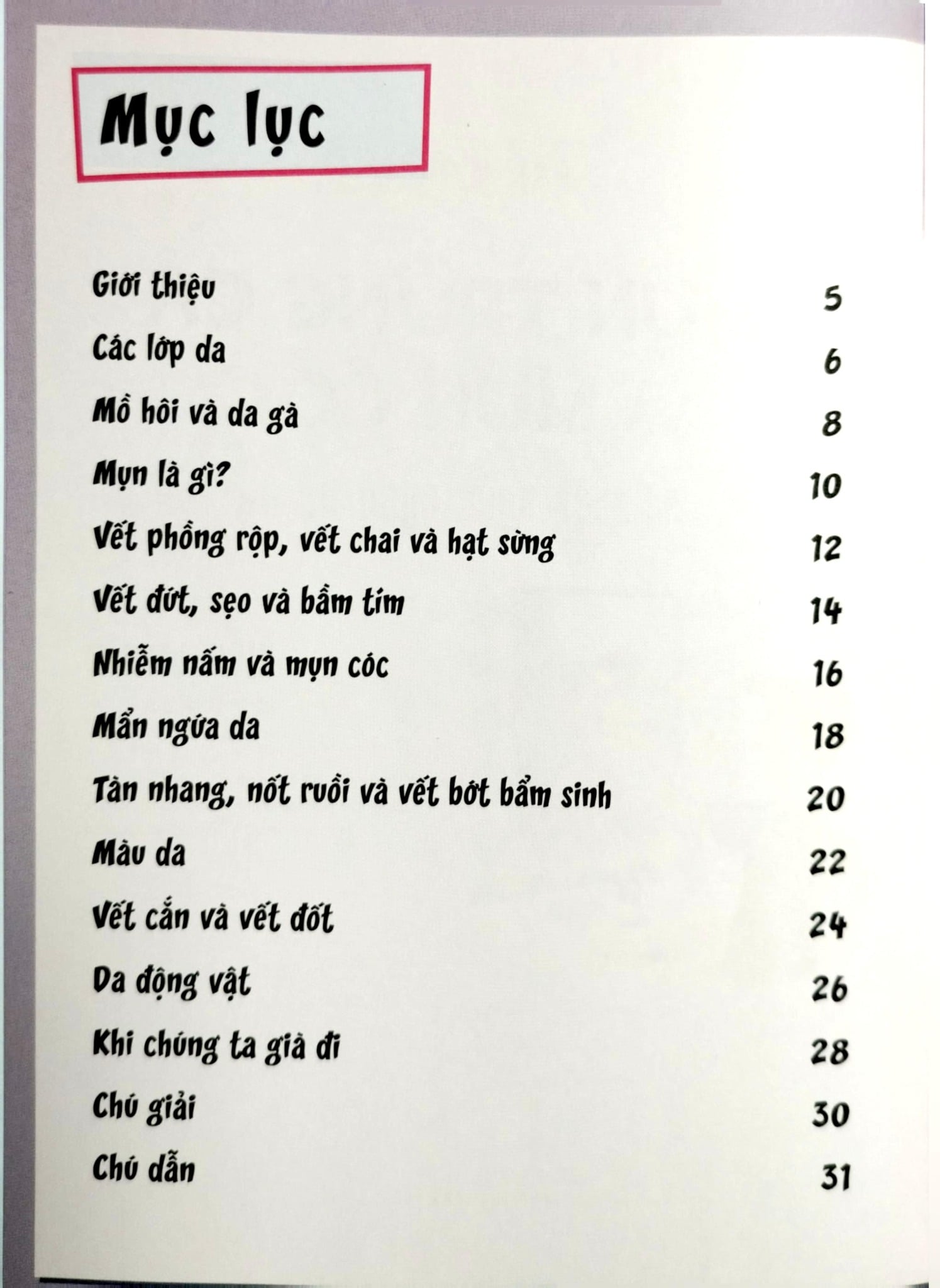 Khoa Học Diệu Kì: Mụn Trứng Cá Và Mụn Cóc - Sự Thật Ngứa Ngáy Về Da - Nhiều Tác Giả