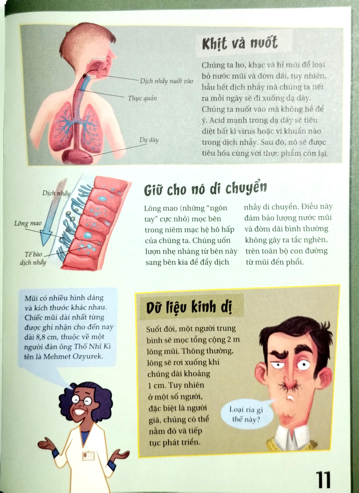 Khoa Học Diệu Kì: Nước Mũi Và Đờm Dãi - Sự Thật Nhầy Nhụa Về Việc Hít Thở - Nhiều Tác Giả