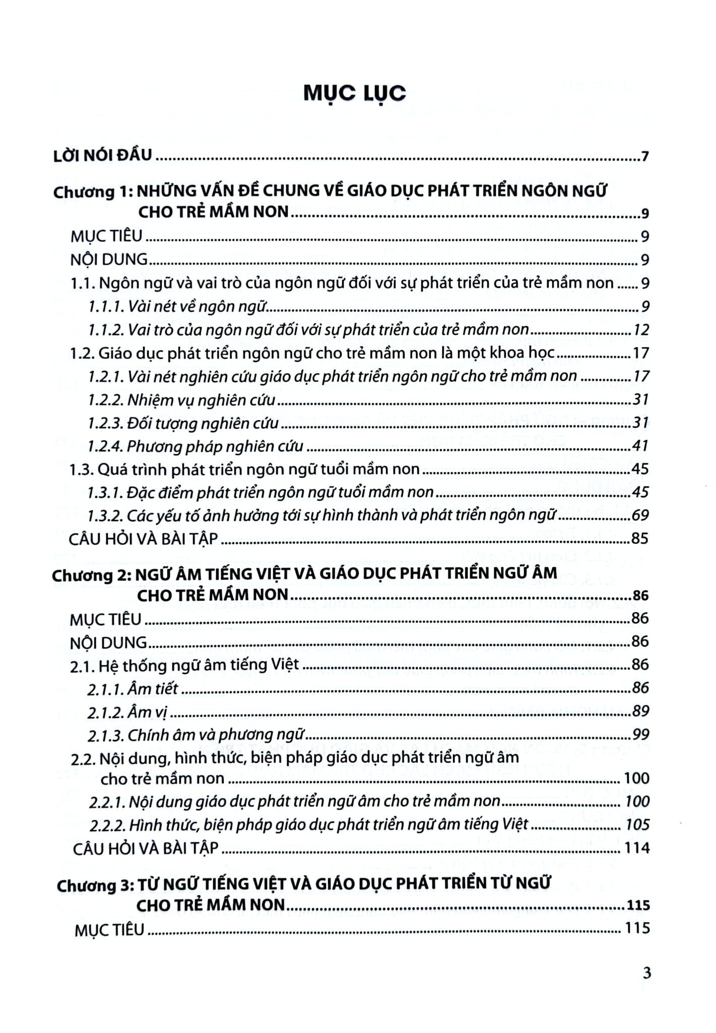 Giáo Trình Tiếng Việt Và Phương Pháp Phát Triển Ngôn Ngữ Cho Trẻ Mầm Non - Lã Thị Bắc Lý, Đinh Thanh Tuyến (Đồng Chủ biên)