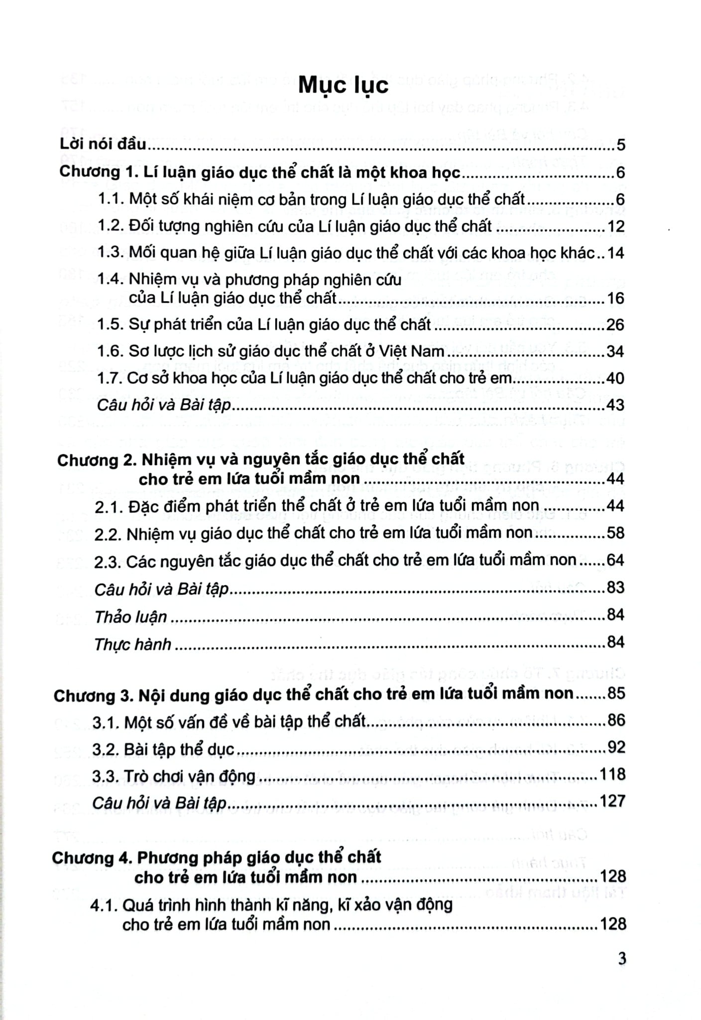 Giáo Trình Lí Luận Và Phương Pháp Giáo Dục Thể Chất Cho Trẻ Mầm Non  - Đặng Hồng Phương