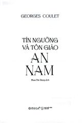 Tín Ngưỡng Và Tôn Giáo An Nam - Georges Coulet