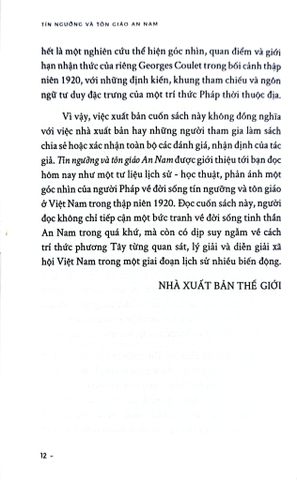  Tín Ngưỡng Và Tôn Giáo An Nam - Georges Coulet 