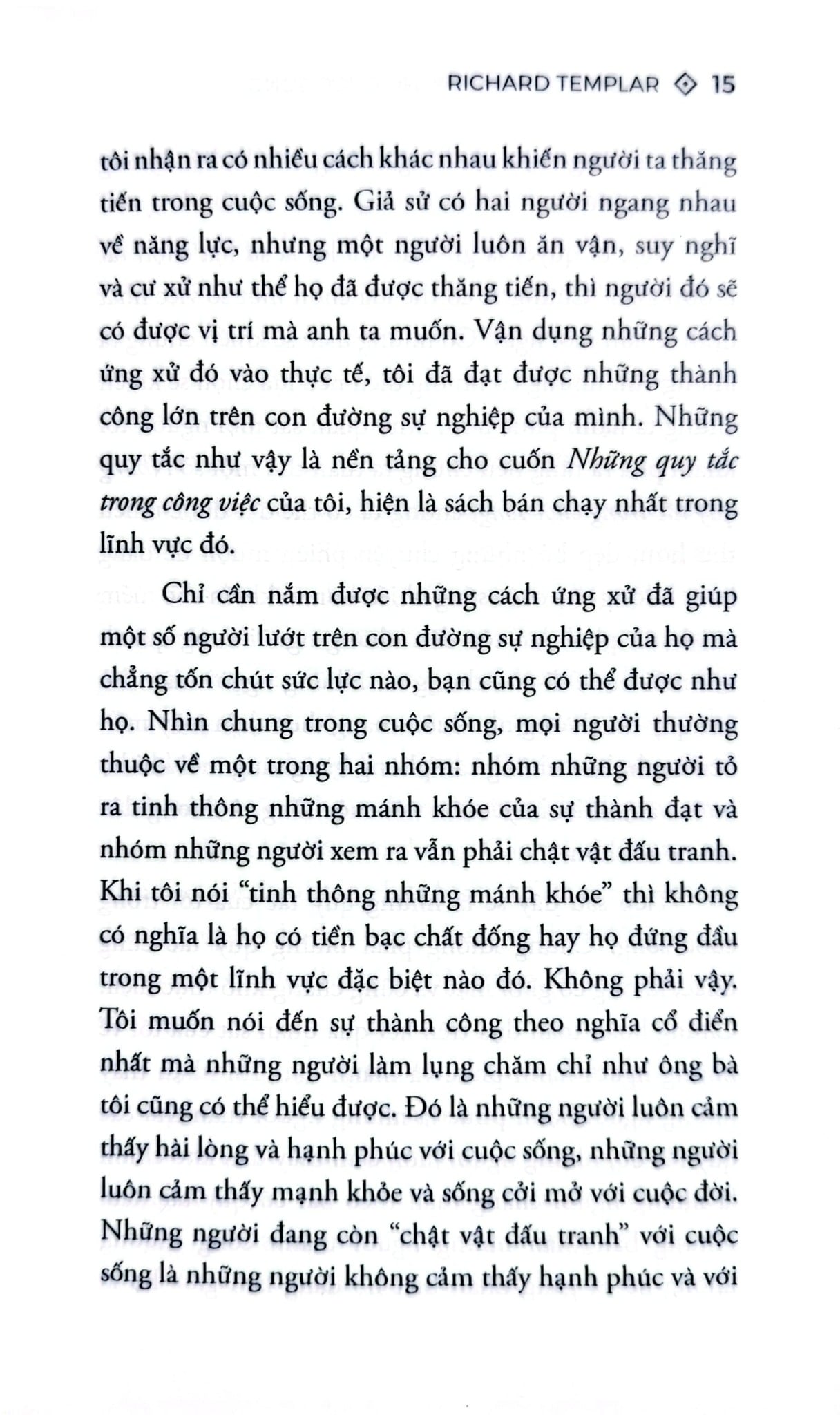 Những Quy Tắc Trong Cuộc Sống - Richard Templar