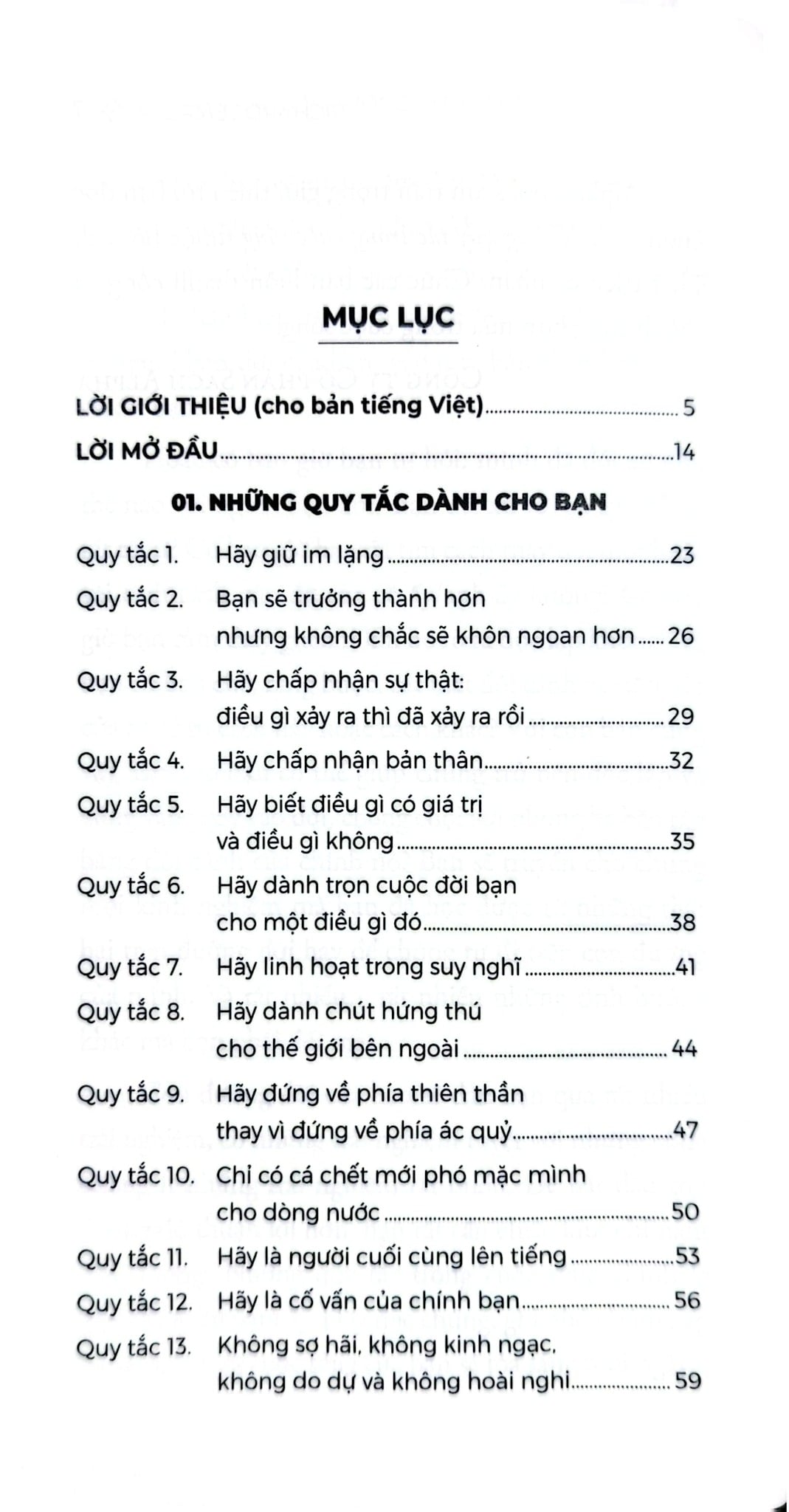Những Quy Tắc Trong Cuộc Sống - Richard Templar