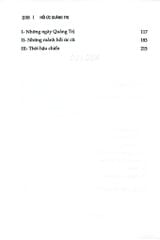 Hồi Ức Quảng Trị - 
Nguyễn Thụy Kha