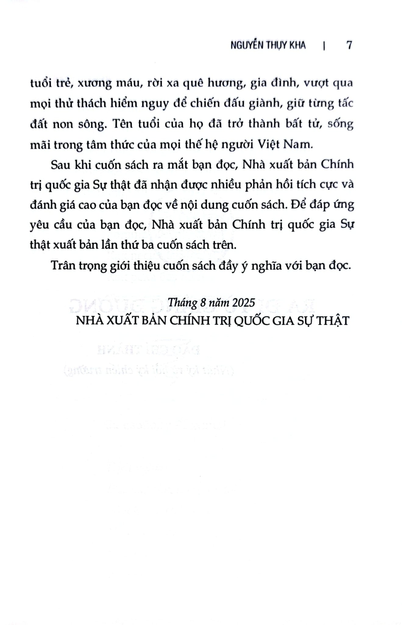 Hồi Ức Quảng Trị - 
Nguyễn Thụy Kha