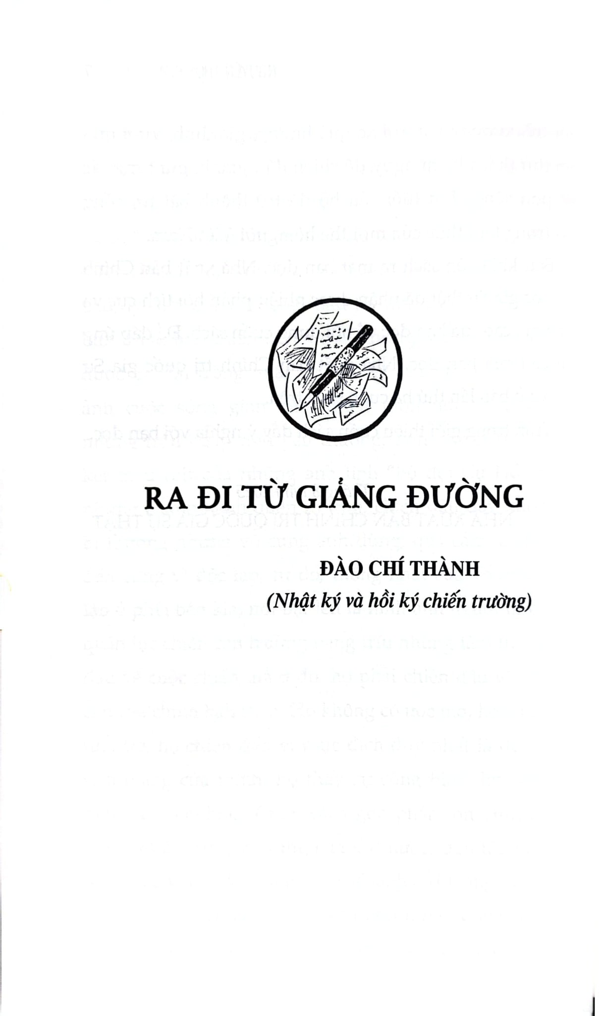 Hồi Ức Quảng Trị - 
Nguyễn Thụy Kha