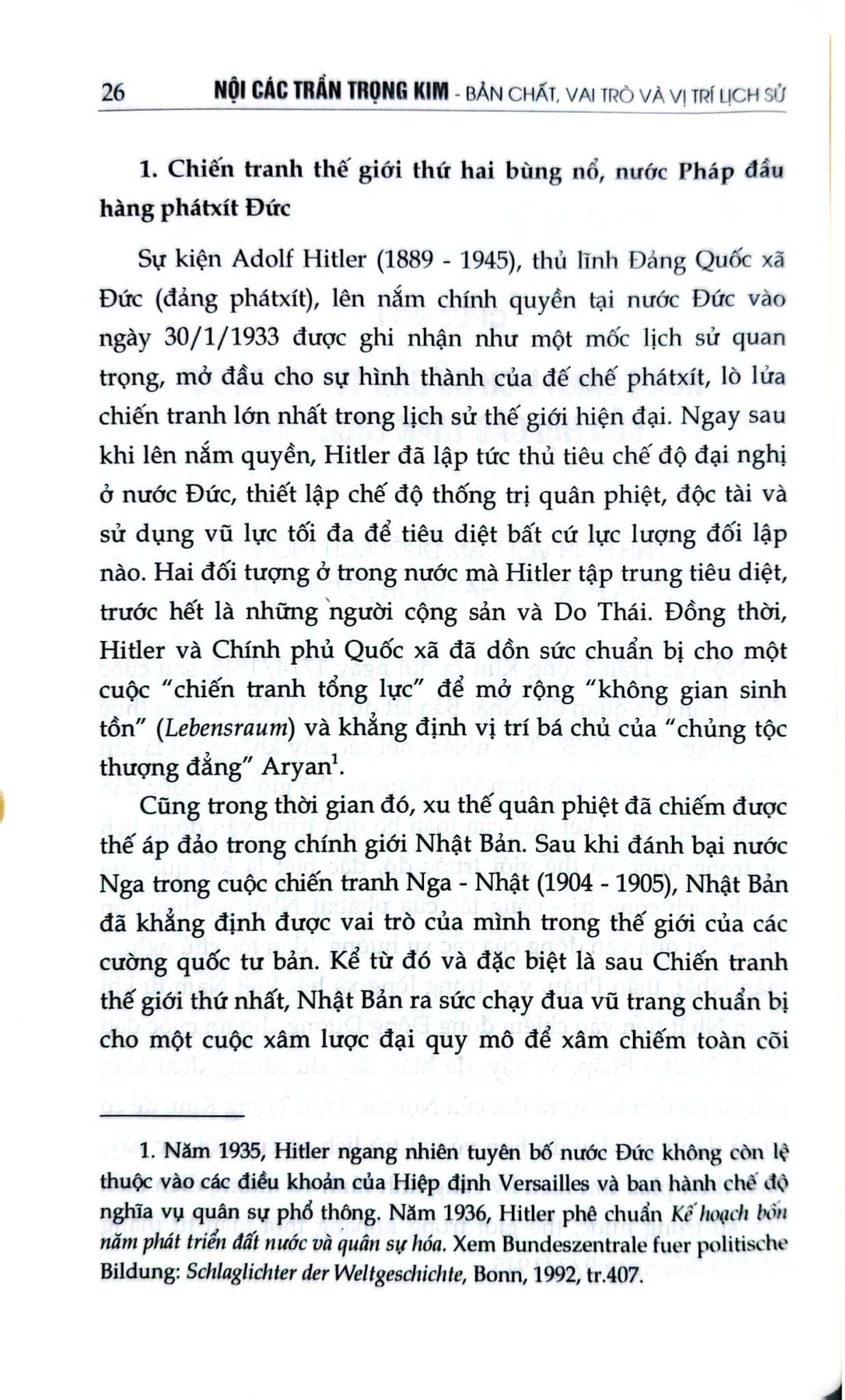 Nội Các Trần Trọng Kim - Phạm Hồng Tung