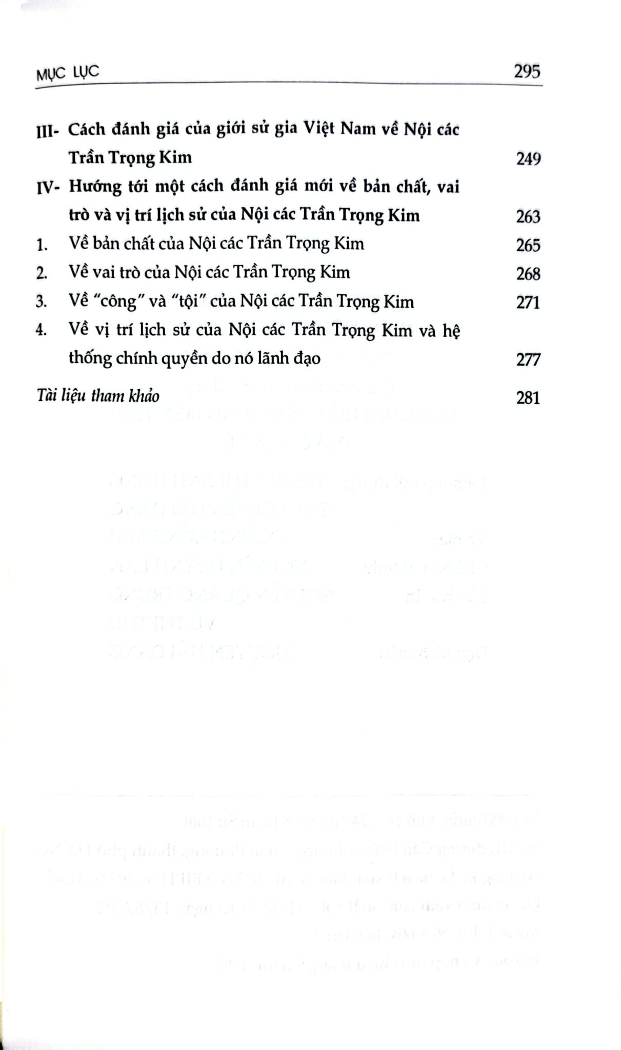 Nội Các Trần Trọng Kim - Phạm Hồng Tung