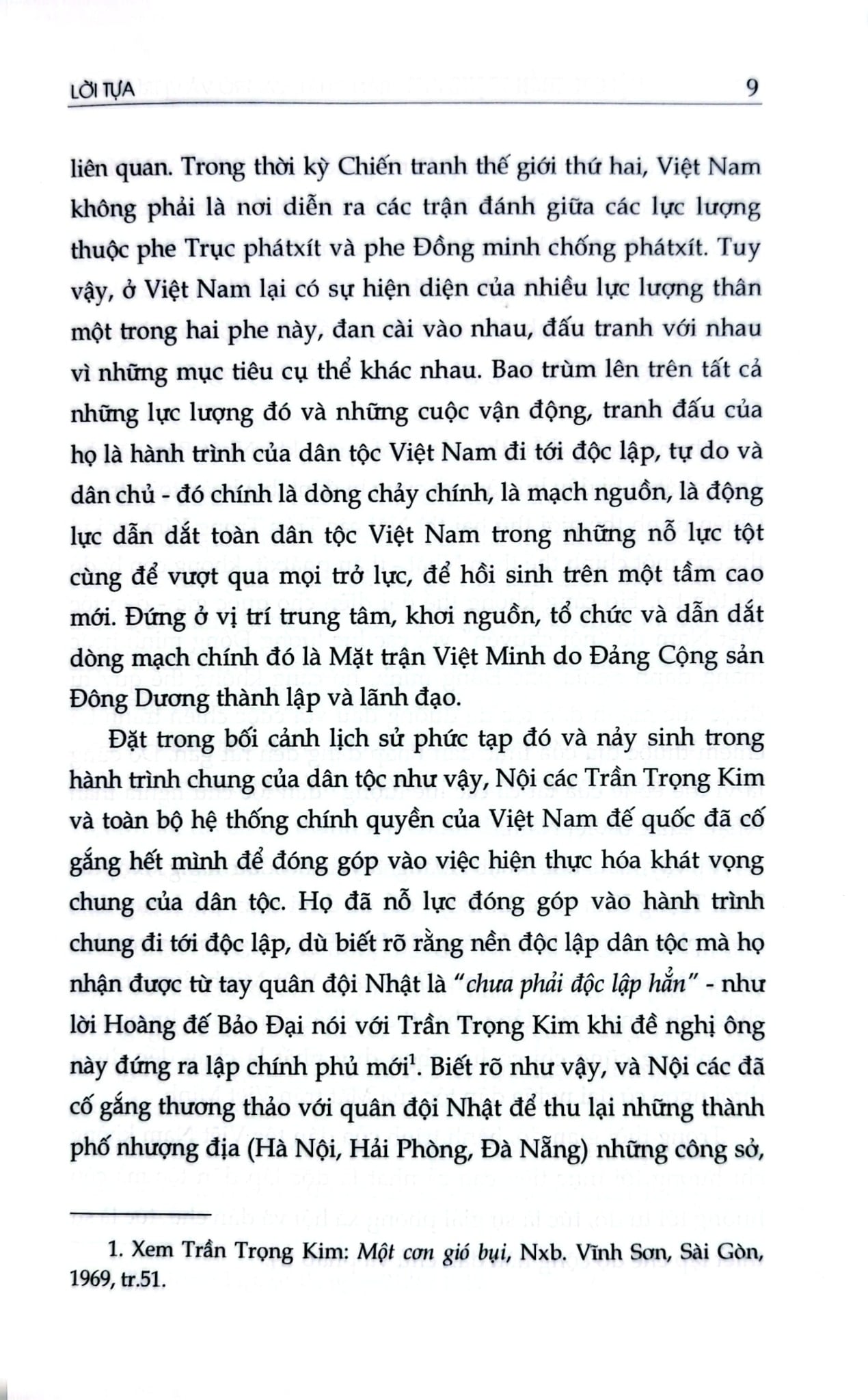 Nội Các Trần Trọng Kim - Phạm Hồng Tung
