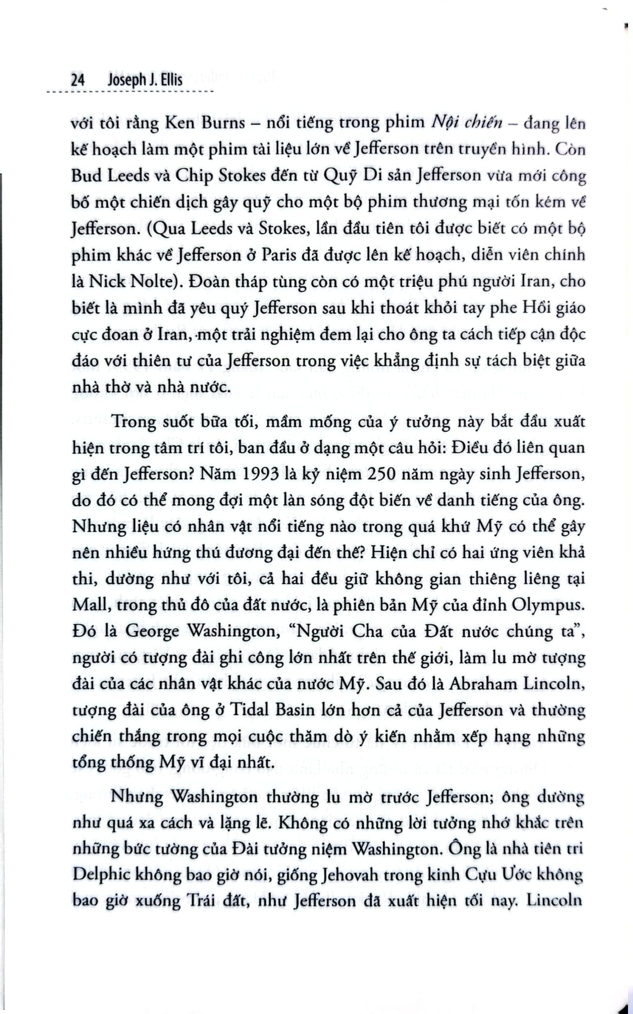 Thomas Jefferson: Nhân Sự Mỹ - Joseph J Ellis