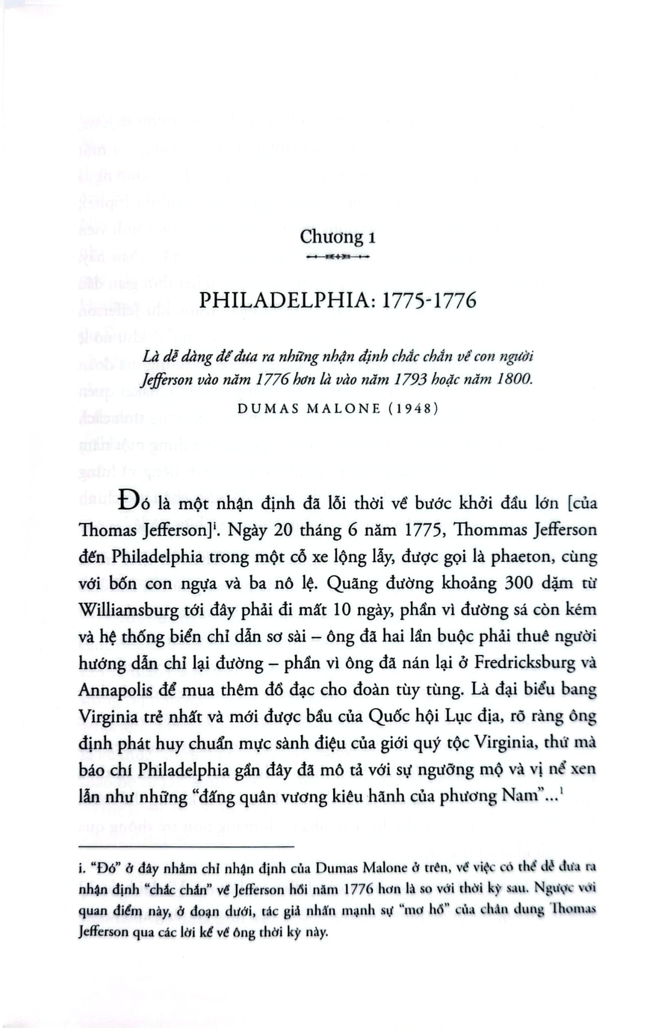 Thomas Jefferson: Nhân Sự Mỹ - Joseph J Ellis