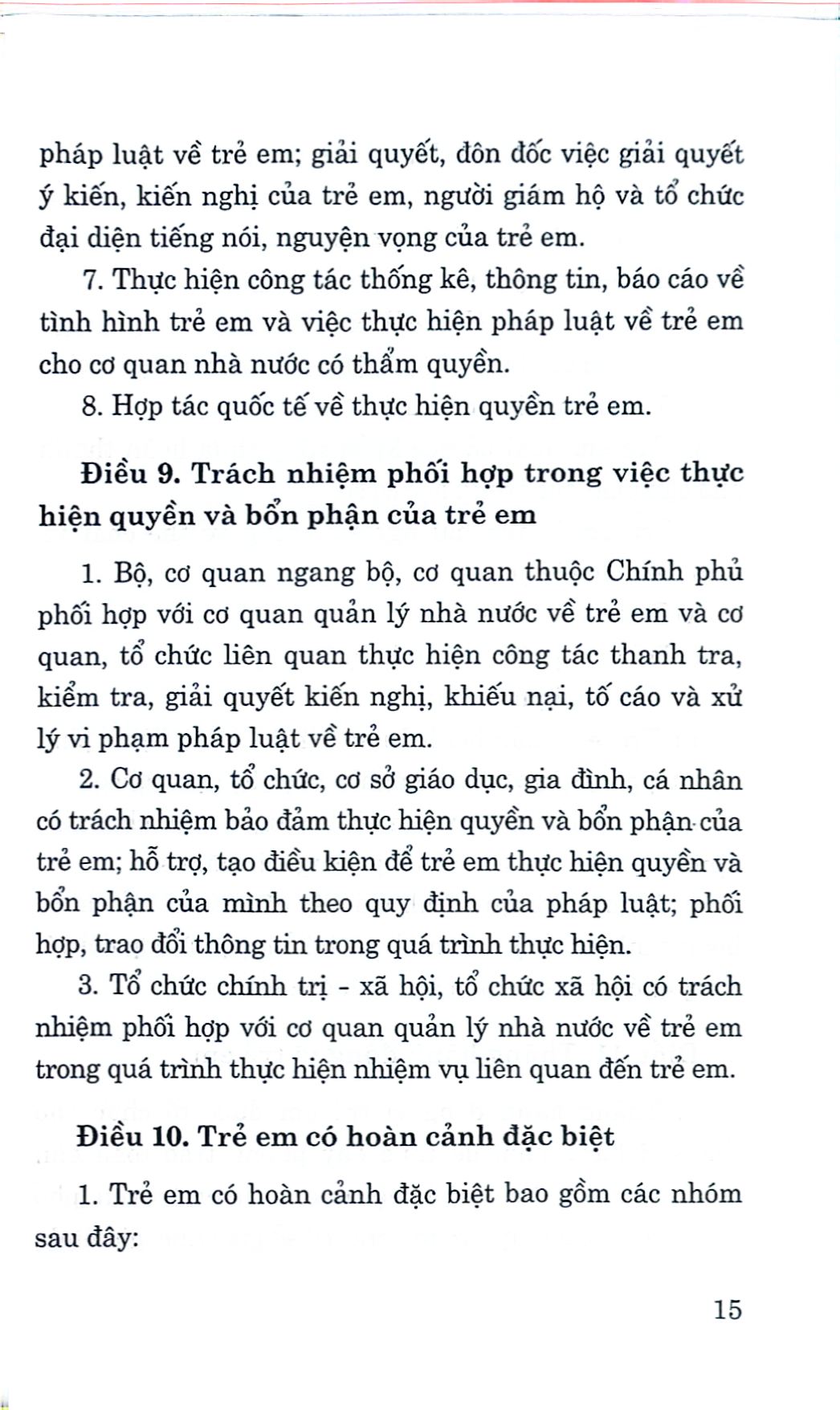 Luật Trẻ Em Năm 2016 (Sửa Đổi, Bổ Sung Năm 2018, 2024, 2025) - Quốc hội