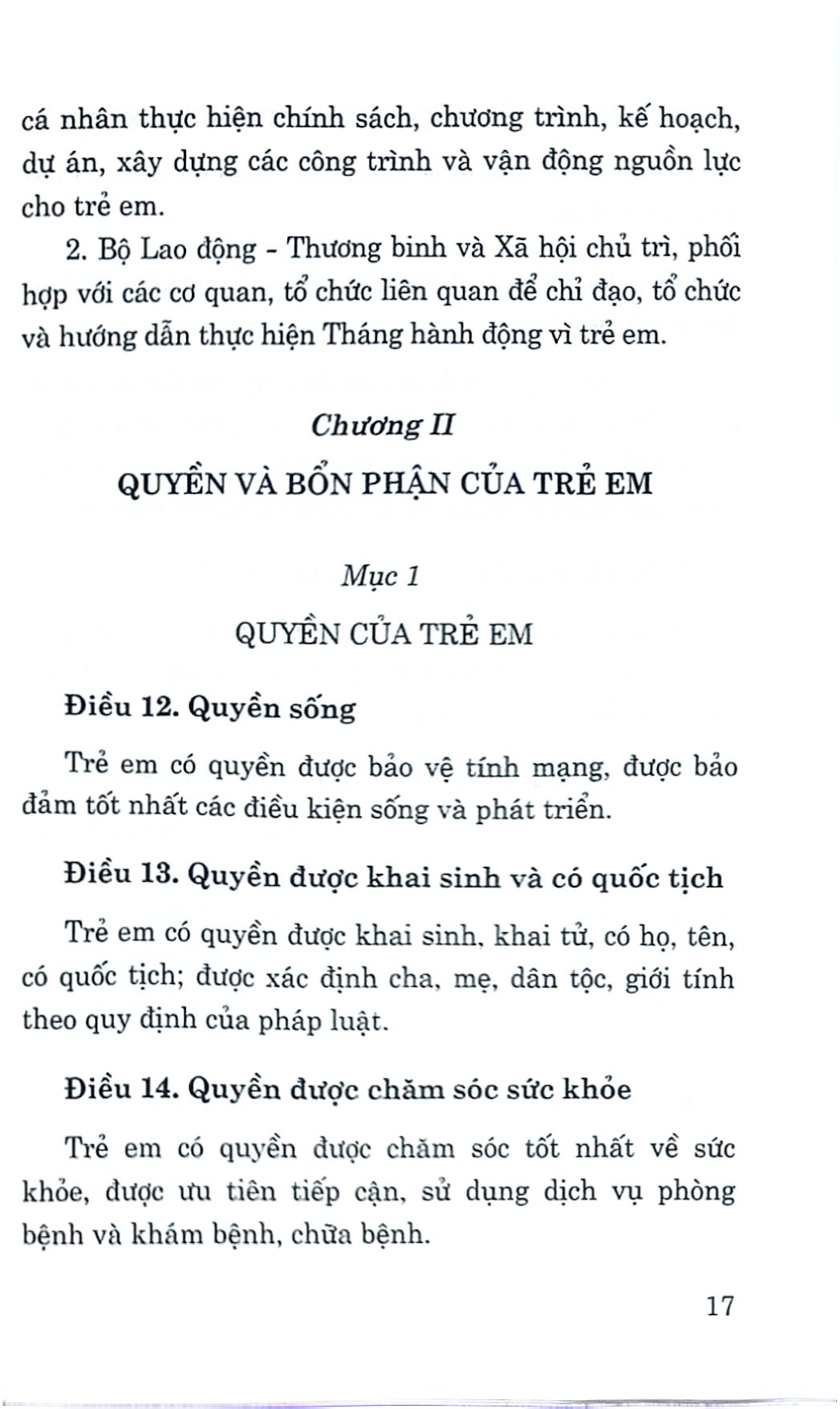 Luật Trẻ Em Năm 2016 (Sửa Đổi, Bổ Sung Năm 2018, 2024, 2025) - Quốc hội