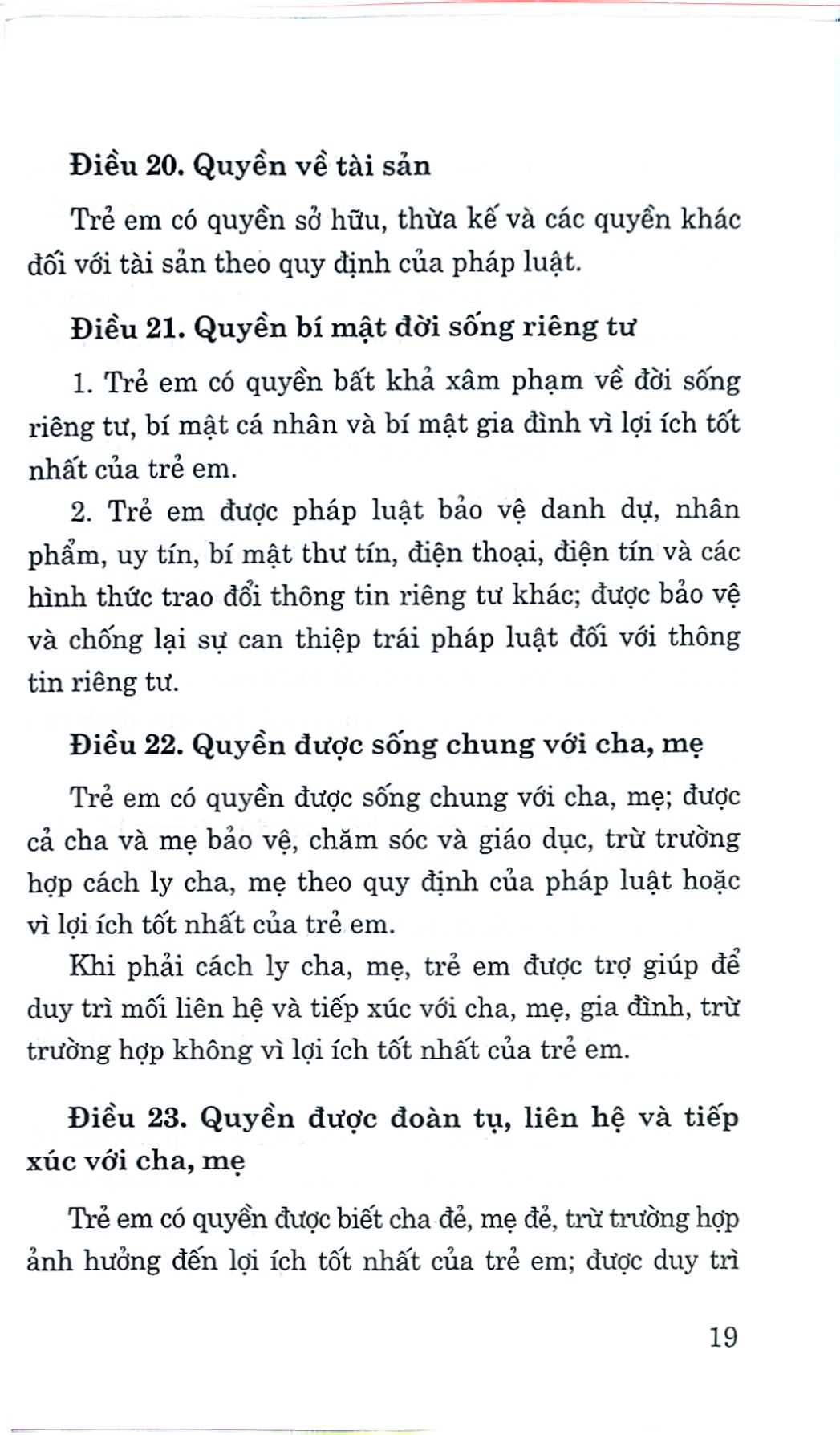 Luật Trẻ Em Năm 2016 (Sửa Đổi, Bổ Sung Năm 2018, 2024, 2025) - Quốc hội
