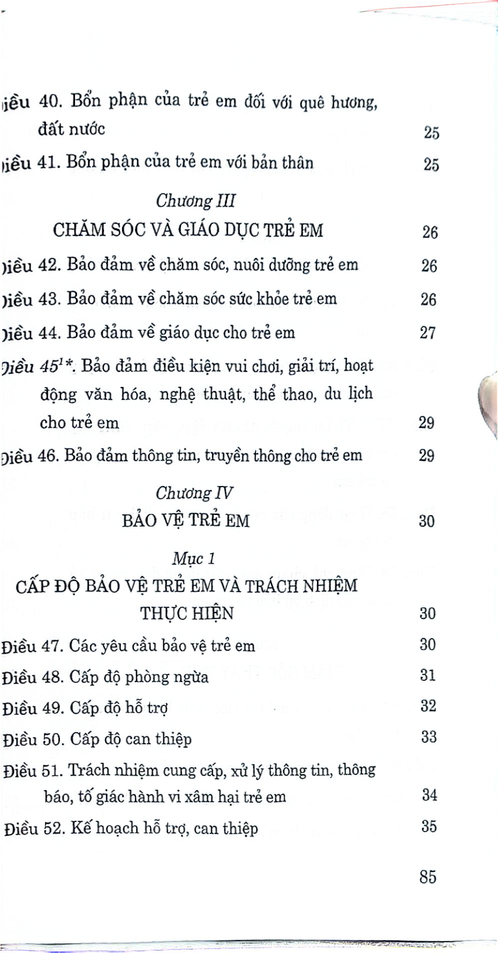 Luật Trẻ Em Năm 2016 (Sửa Đổi, Bổ Sung Năm 2018, 2024, 2025) - Quốc hội