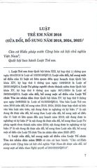 Luật Trẻ Em Năm 2016 (Sửa Đổi, Bổ Sung Năm 2018, 2024, 2025) - Quốc hội