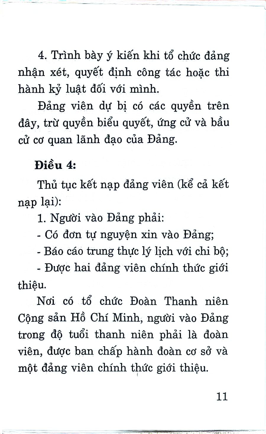 Điều lệ Đảng Cộng sản Việt Nam - NXB Chính Trị Quốc Gia