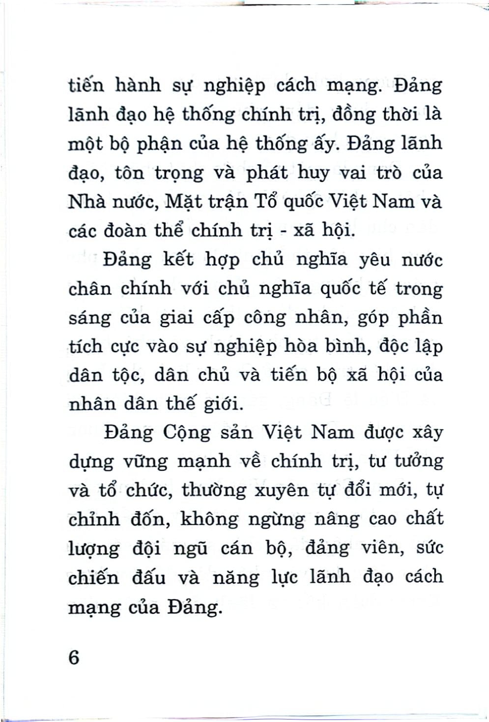 Điều lệ Đảng Cộng sản Việt Nam - NXB Chính Trị Quốc Gia