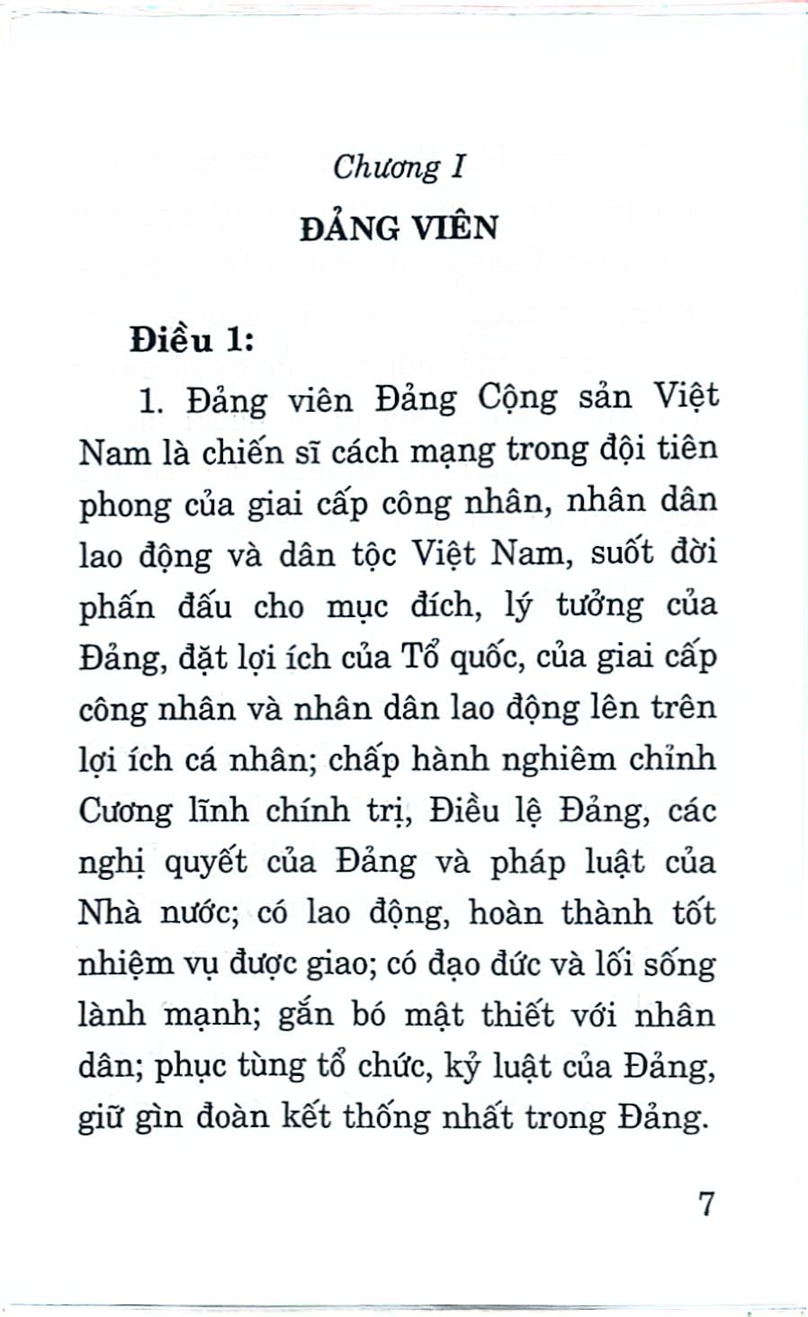 Điều lệ Đảng Cộng sản Việt Nam - NXB Chính Trị Quốc Gia
