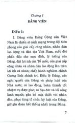 Điều lệ Đảng Cộng sản Việt Nam - NXB Chính Trị Quốc Gia