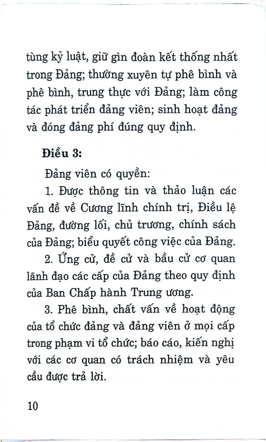 Điều lệ Đảng Cộng sản Việt Nam - NXB Chính Trị Quốc Gia