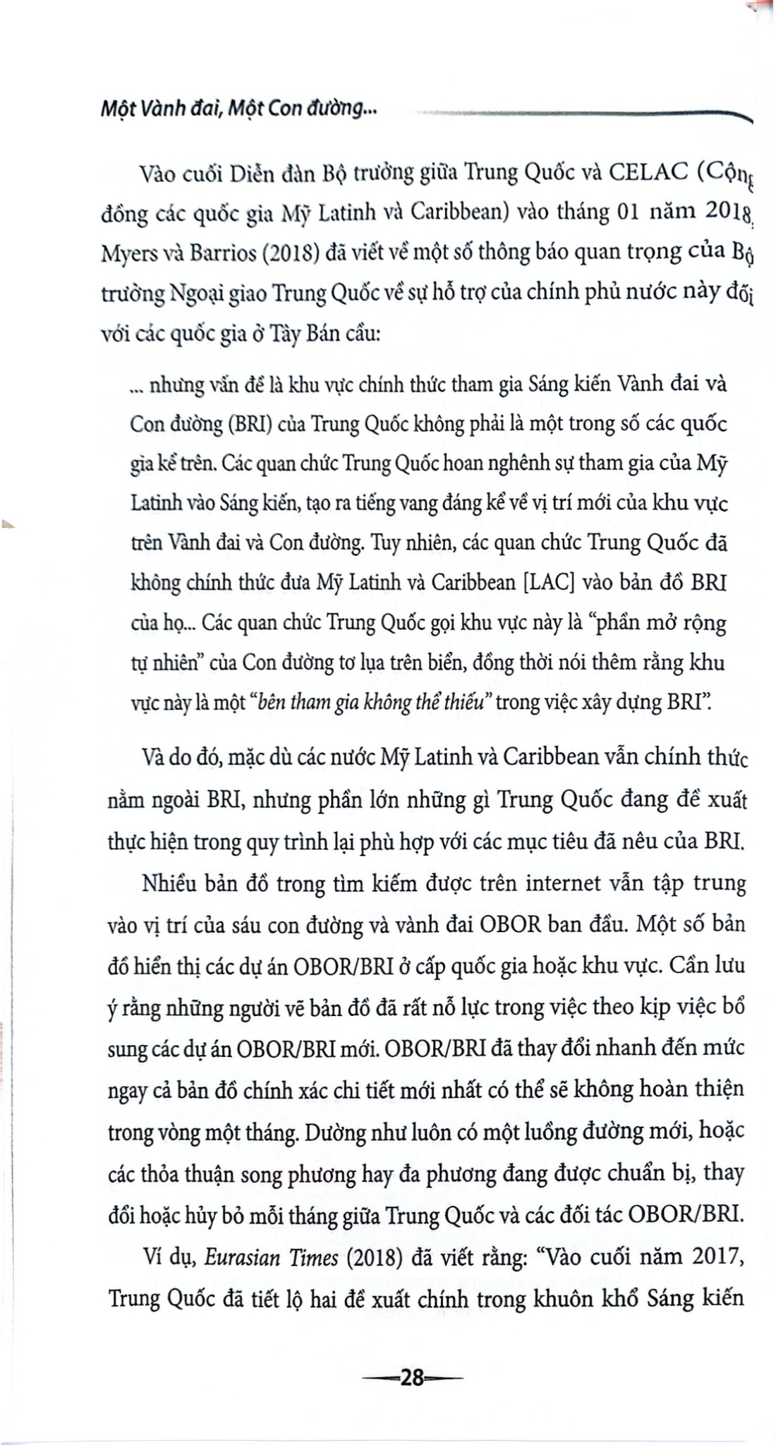 Một Vành Đai Một Con Đường - Hành Trình Dài Của Trung Quốc Đến Năm 2049 - Michael H. Glantnz - Robert J.Ros, Gaving G. Daugherty