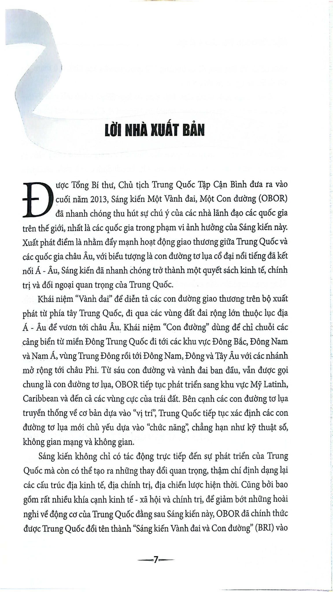 Một Vành Đai Một Con Đường - Hành Trình Dài Của Trung Quốc Đến Năm 2049 - Michael H. Glantnz - Robert J.Ros, Gaving G. Daugherty