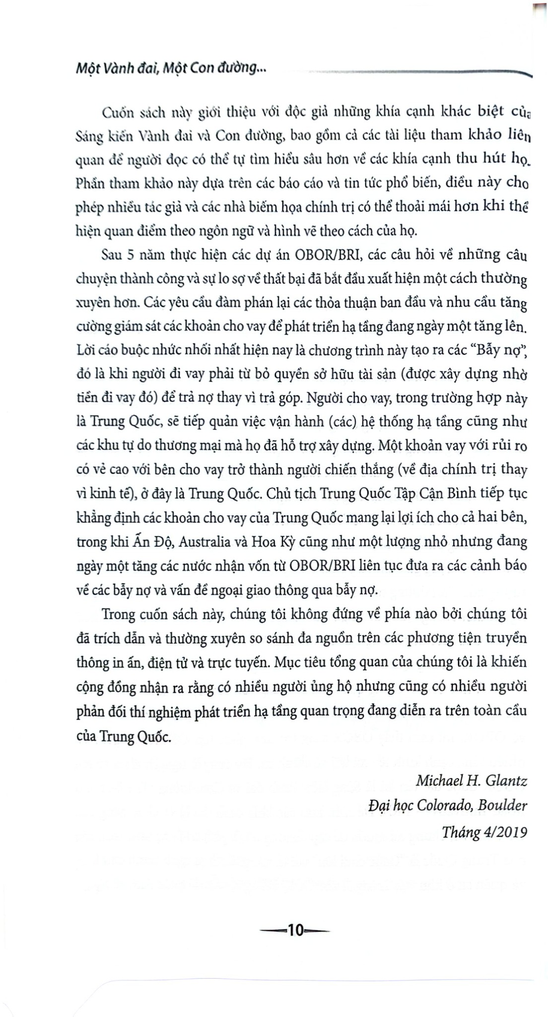 Một Vành Đai Một Con Đường - Hành Trình Dài Của Trung Quốc Đến Năm 2049 - Michael H. Glantnz - Robert J.Ros, Gaving G. Daugherty