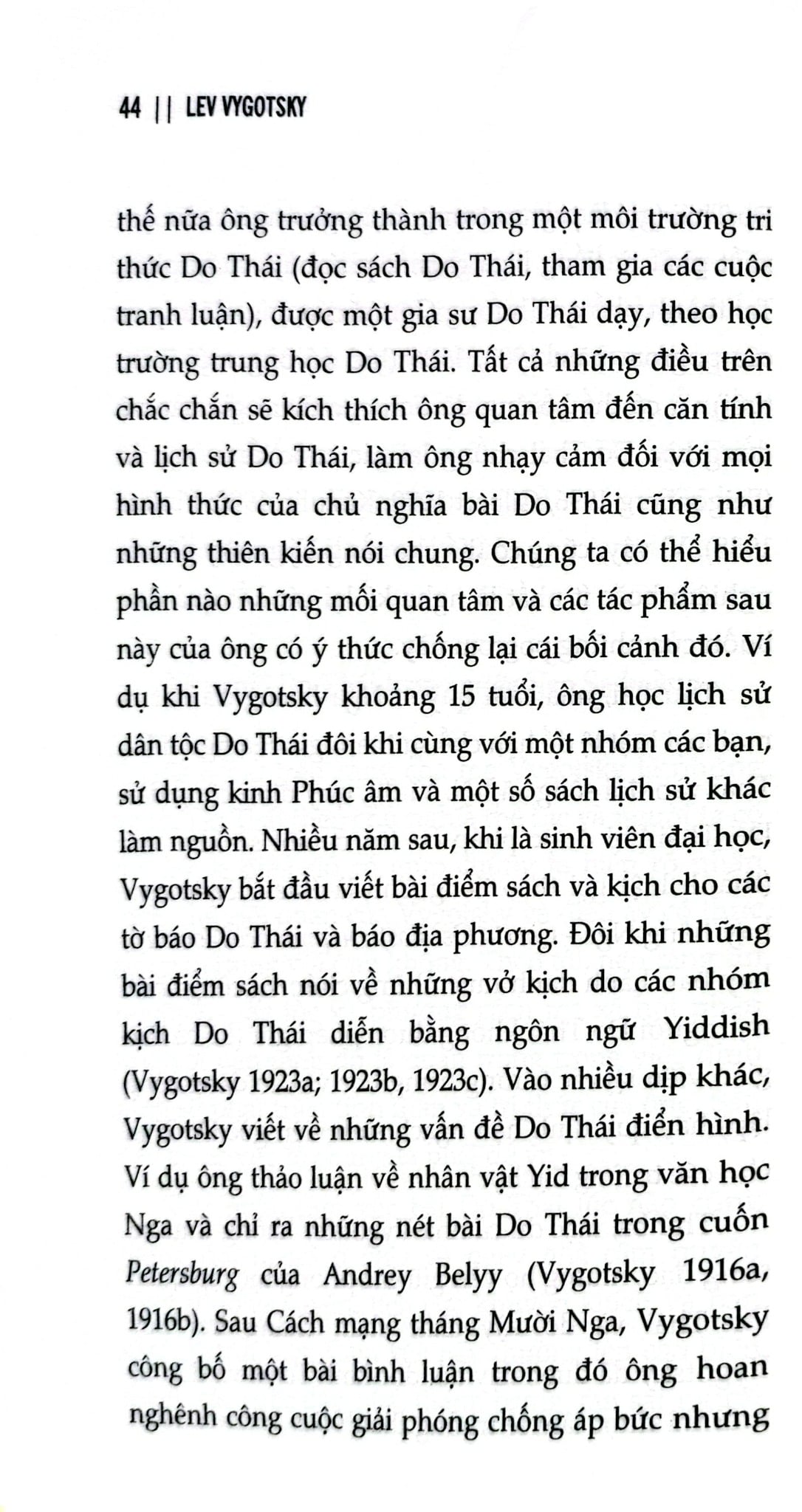 Lev Vygotsky Tương Tác Xã Hội - Văn Hóa Trong Giáo Dục - René Van Der Veer