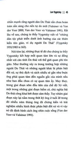  Lev Vygotsky Tương Tác Xã Hội - Văn Hóa Trong Giáo Dục - René Van Der Veer 