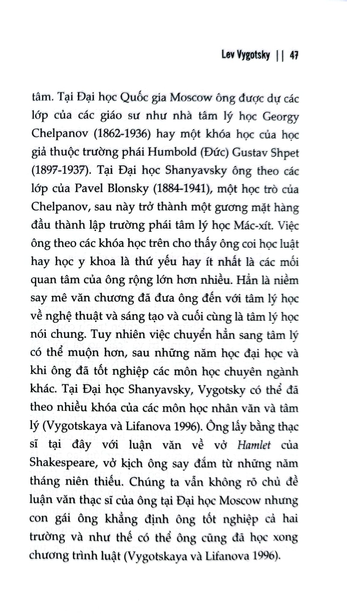 Lev Vygotsky Tương Tác Xã Hội - Văn Hóa Trong Giáo Dục - René Van Der Veer