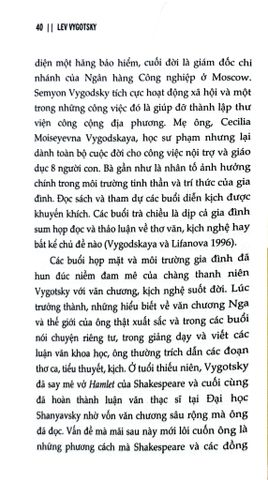  Lev Vygotsky Tương Tác Xã Hội - Văn Hóa Trong Giáo Dục - René Van Der Veer 