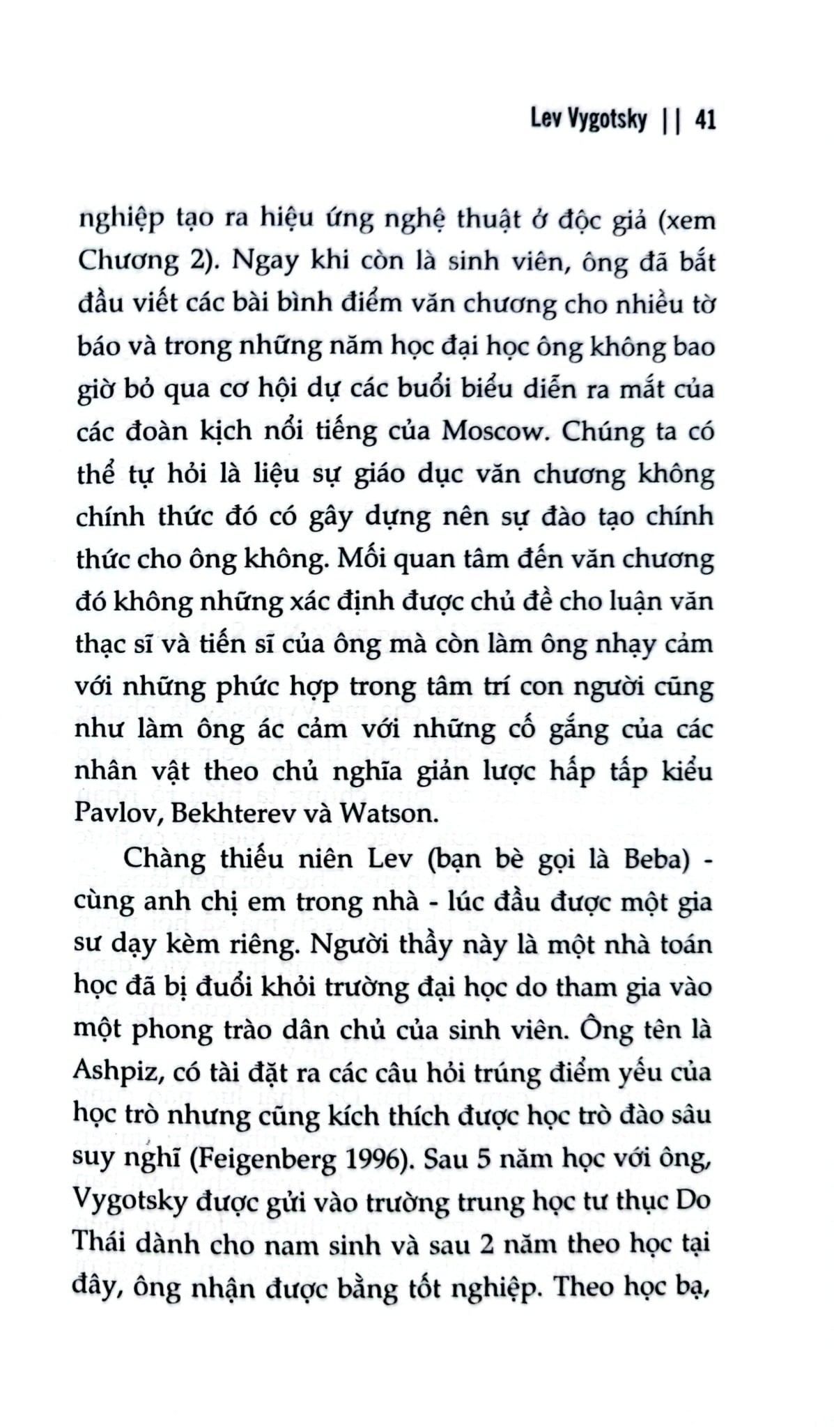 Lev Vygotsky Tương Tác Xã Hội - Văn Hóa Trong Giáo Dục - René Van Der Veer