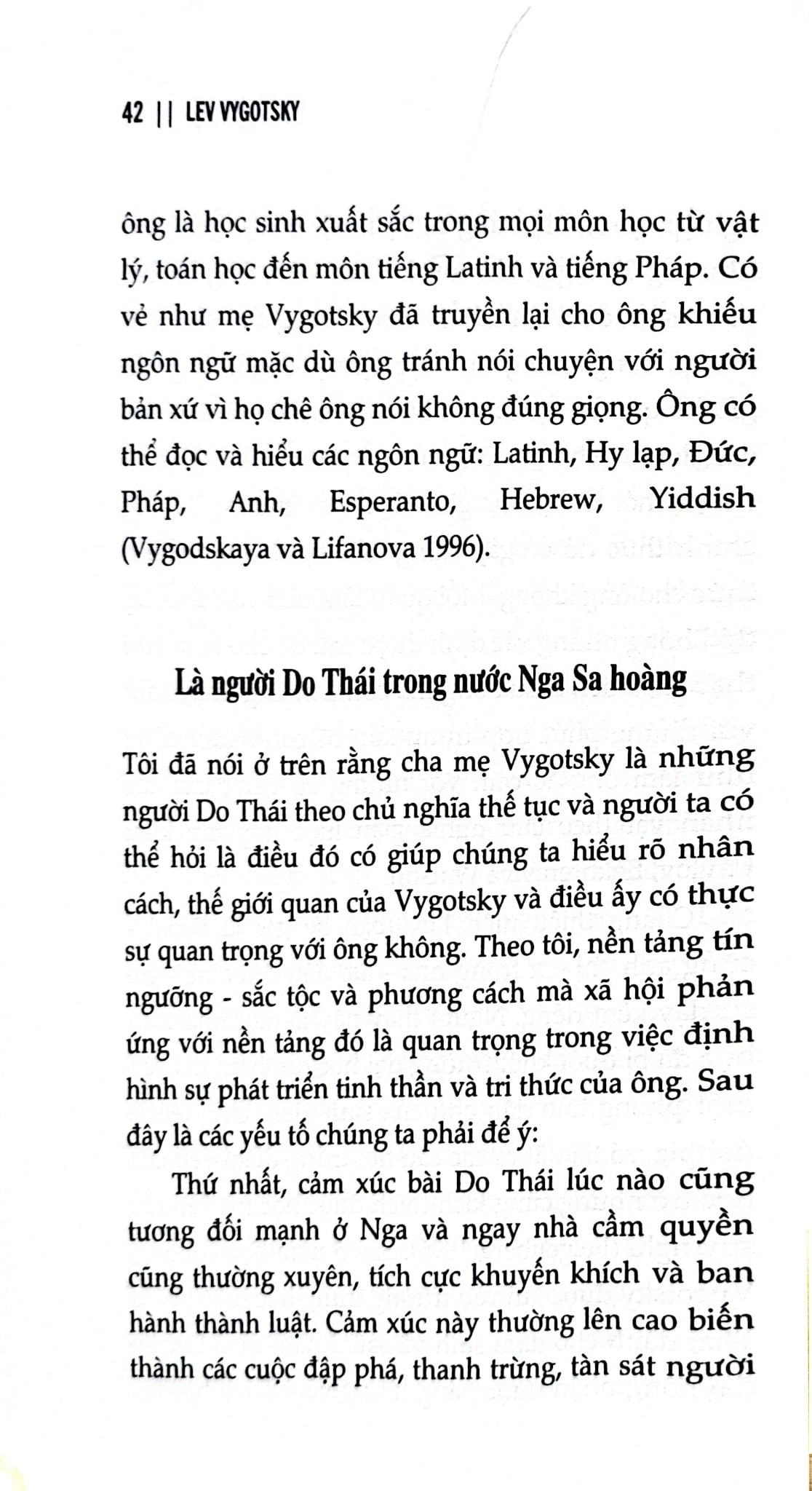 Lev Vygotsky Tương Tác Xã Hội - Văn Hóa Trong Giáo Dục - René Van Der Veer