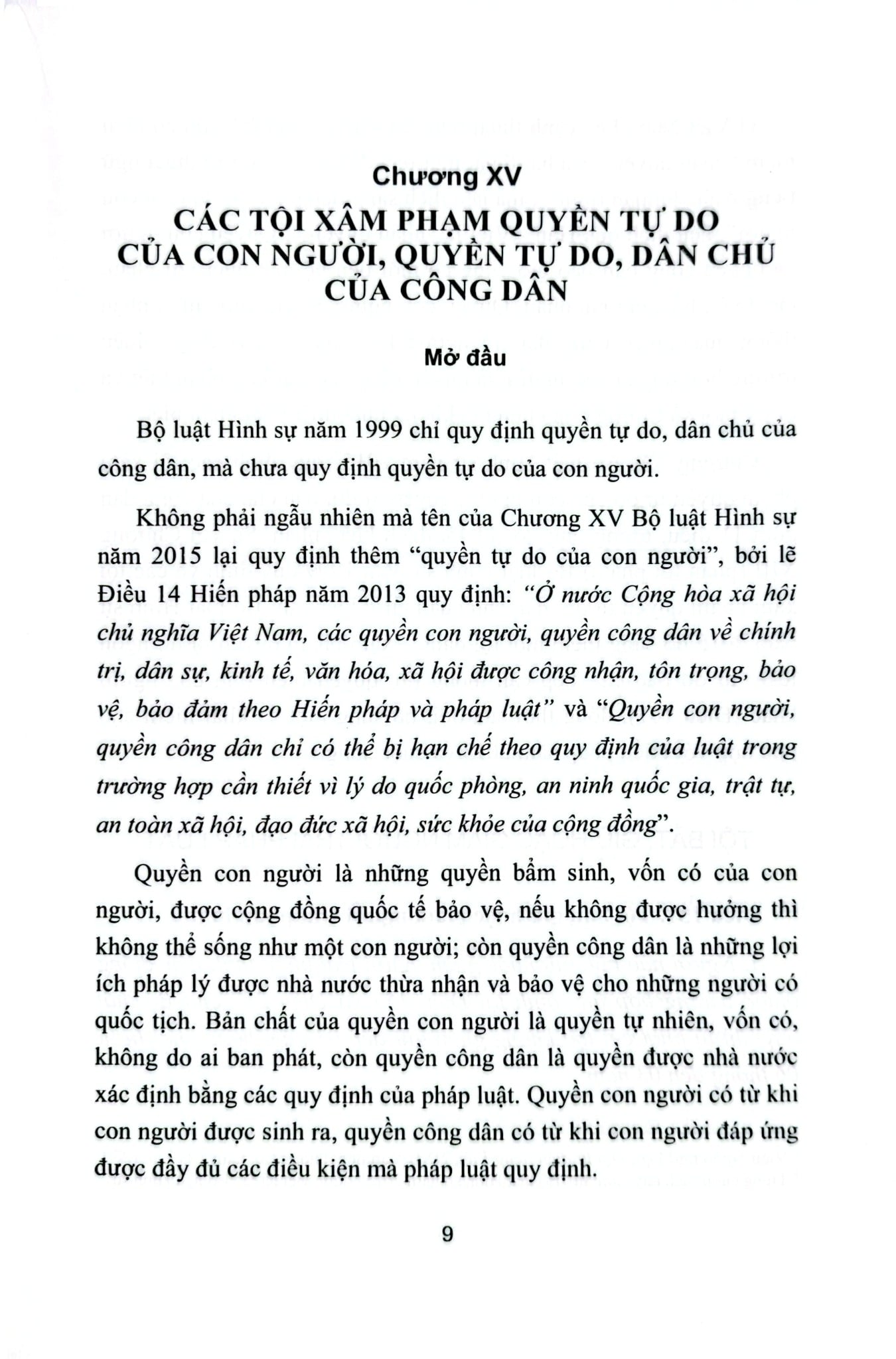 Bình Luận Bộ Luật Hình Sự 2015 - Phần 2 Các Tội Phạm - Chương XV - Các Tội Xâm Phạm Quyền Tự Do Của Con Người + Chương XXIII Các Tội Xâm Phạm Về Chức Vụ (NXBLĐ) - Đinh Văn Quế