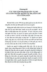 Bình Luận Bộ Luật Hình Sự 2015 - Phần 2 Các Tội Phạm - Chương XV - Các Tội Xâm Phạm Quyền Tự Do Của Con Người + Chương XXIII Các Tội Xâm Phạm Về Chức Vụ (NXBLĐ) - Đinh Văn Quế