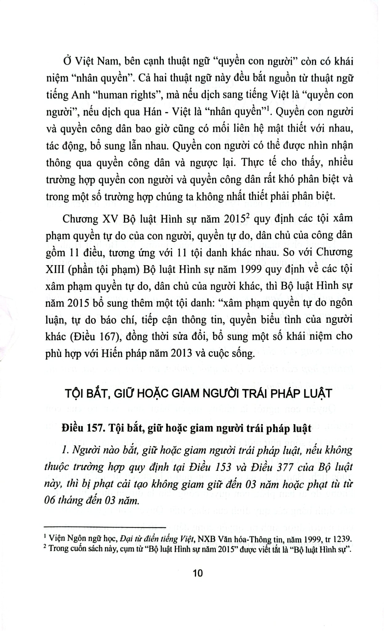 Bình Luận Bộ Luật Hình Sự 2015 - Phần 2 Các Tội Phạm - Chương XV - Các Tội Xâm Phạm Quyền Tự Do Của Con Người + Chương XXIII Các Tội Xâm Phạm Về Chức Vụ (NXBLĐ) - Đinh Văn Quế