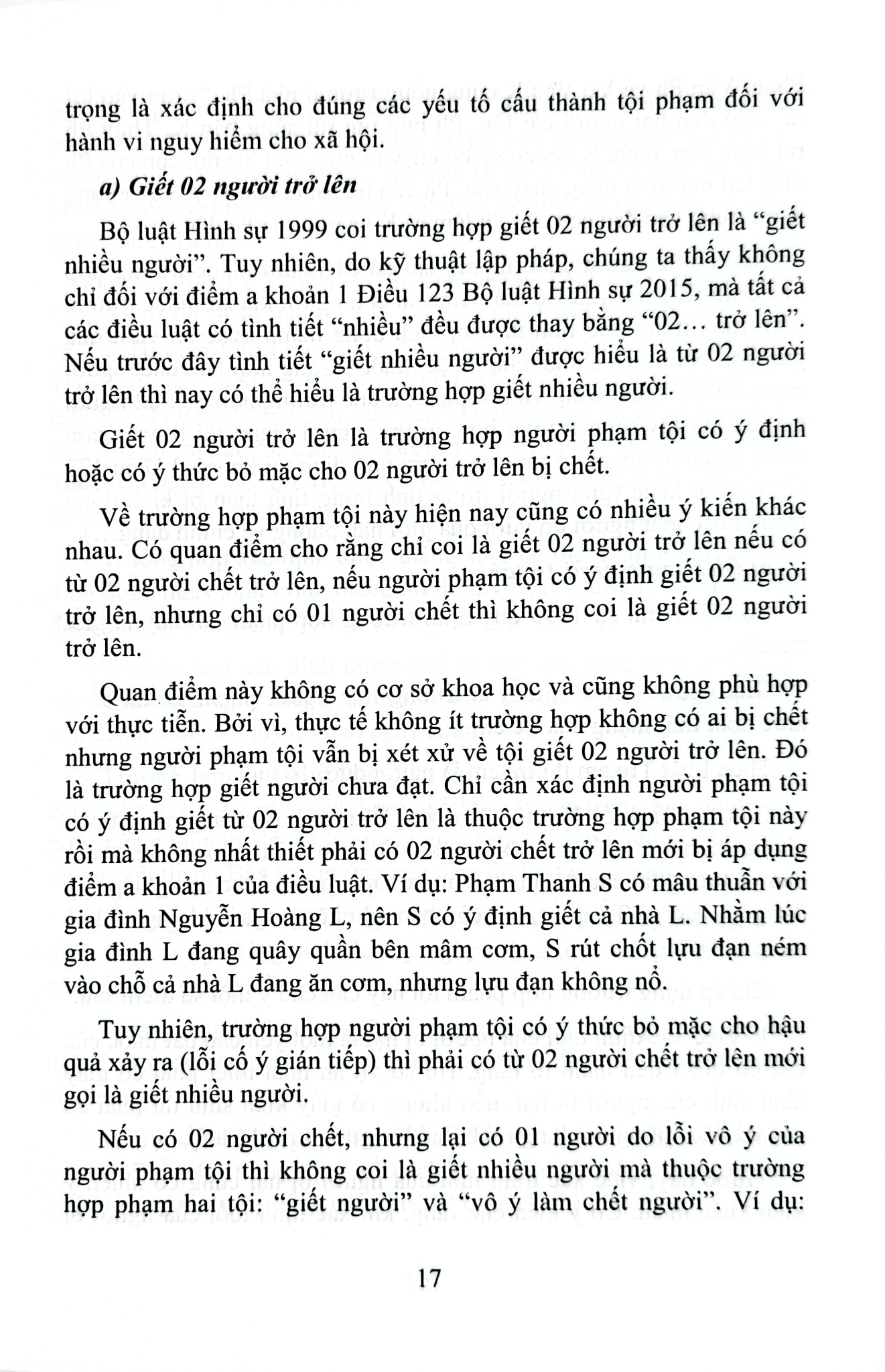 Bình Luận Bộ Luật Hình Sự 2015 - Phần 2 Các Tội Phạm - Chương XIV - Các Tội Xâm Phạm Tính Mạng, Sức Khỏe, Nhân Phẩm, Danh Dự Của Con Người (NXBLĐ) - Đinh Văn Quế