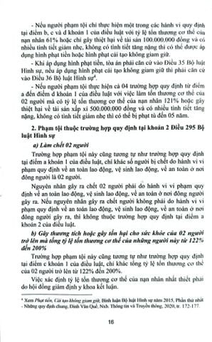  Bình Luận Bộ Luật Hình Sự Năm 2015 - Phần Thứ Hai - Các Tội Phạm Chương XXI - Mục 3: Các Tội Phạm Khác Xâm Phạm An Toàn Công Cộng; Mục 4: Các Tội Phạm Khác Xâm Phạm Trật Tự Công Cộng - Đinh Văn Quế 
