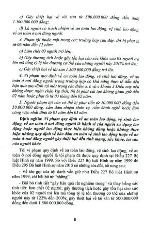  Bình Luận Bộ Luật Hình Sự Năm 2015 - Phần Thứ Hai - Các Tội Phạm Chương XXI - Mục 3: Các Tội Phạm Khác Xâm Phạm An Toàn Công Cộng; Mục 4: Các Tội Phạm Khác Xâm Phạm Trật Tự Công Cộng - Đinh Văn Quế 