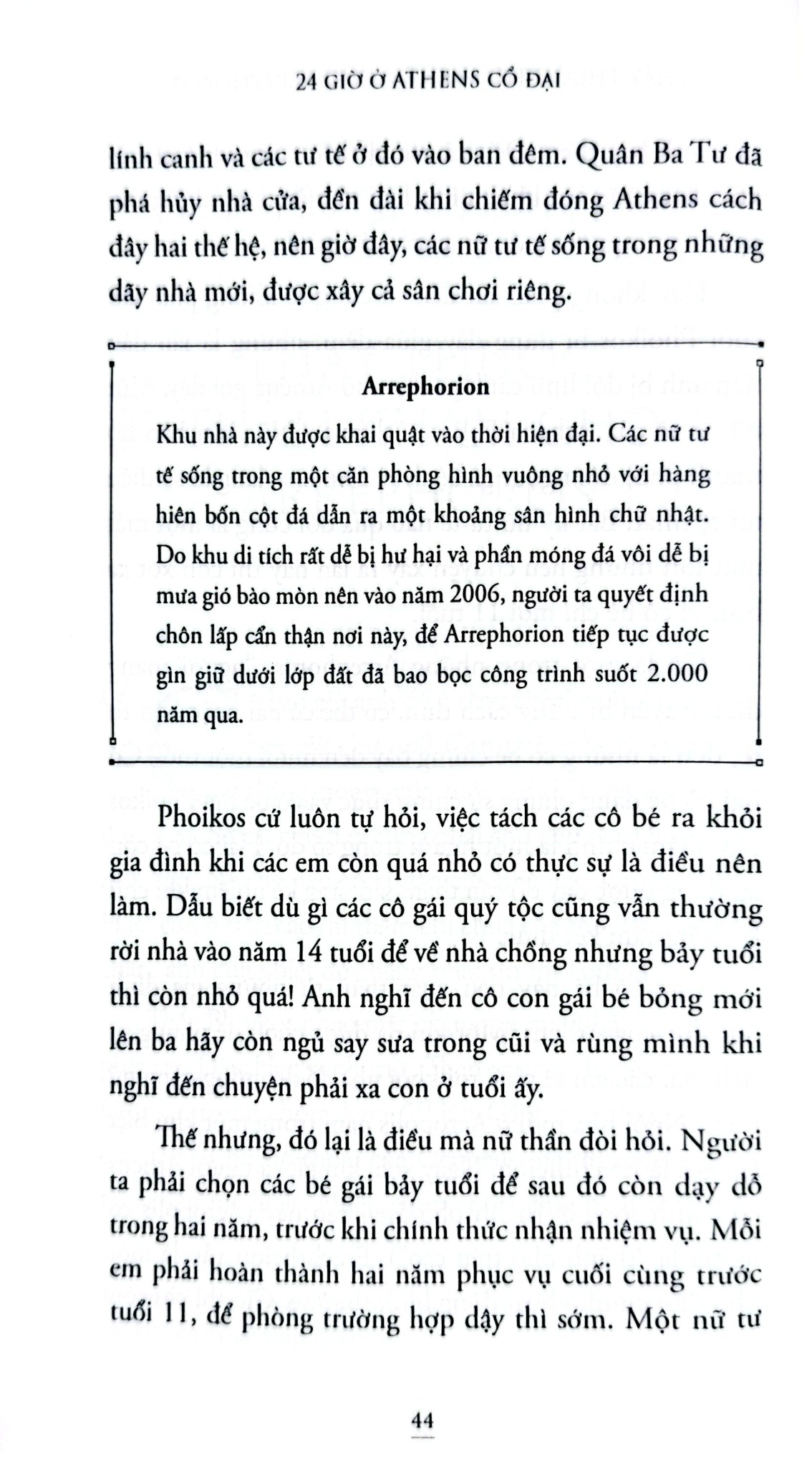 24 Giờ Ở Athens Cổ Đại - Philip Matyszak