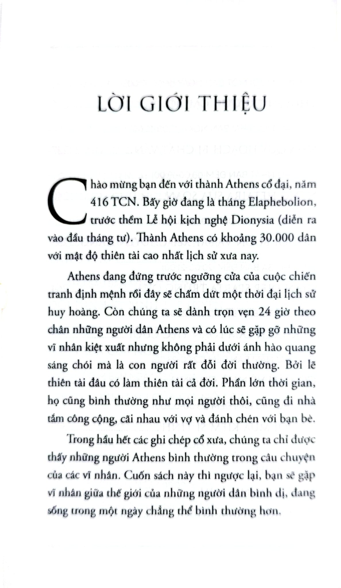 24 Giờ Ở Athens Cổ Đại - Philip Matyszak