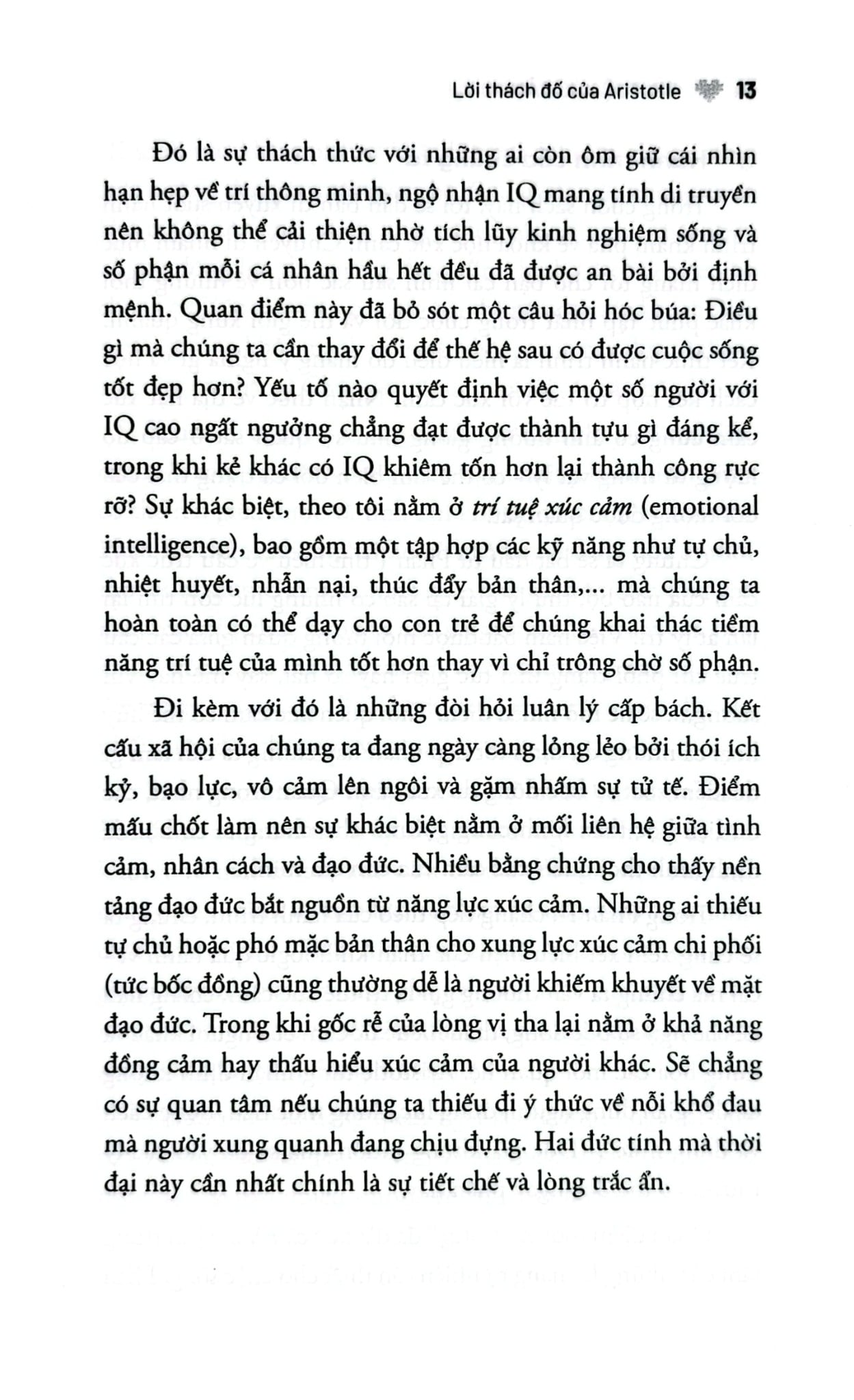 Trí Tuệ Xúc Cảm - Emotional Intelligence - Khổ Nhỏ -  
Daniel Goleman
